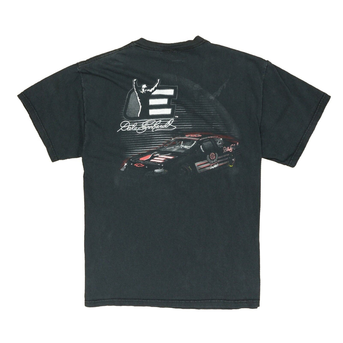 Vintage Dale Earnhardt Racing Winners Circle T-Shirt Size Large Black NASCAR
