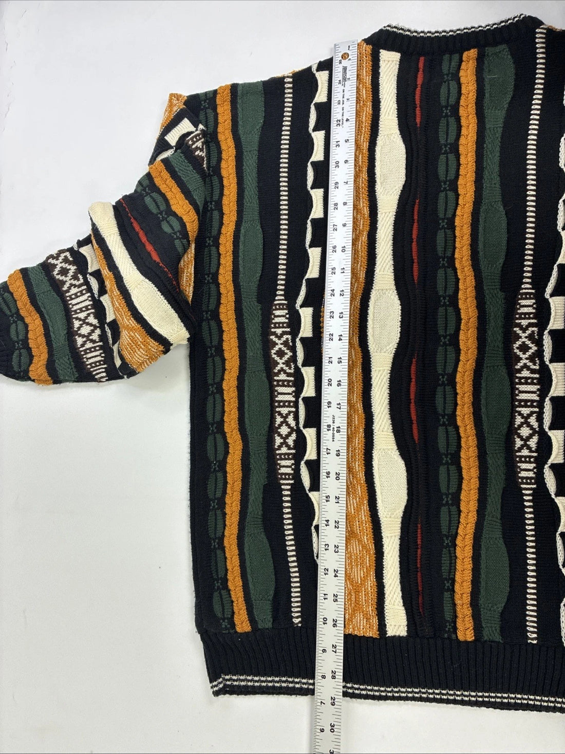 Vintage Le Tigre 3D Knit Crewneck Sweater Size Large