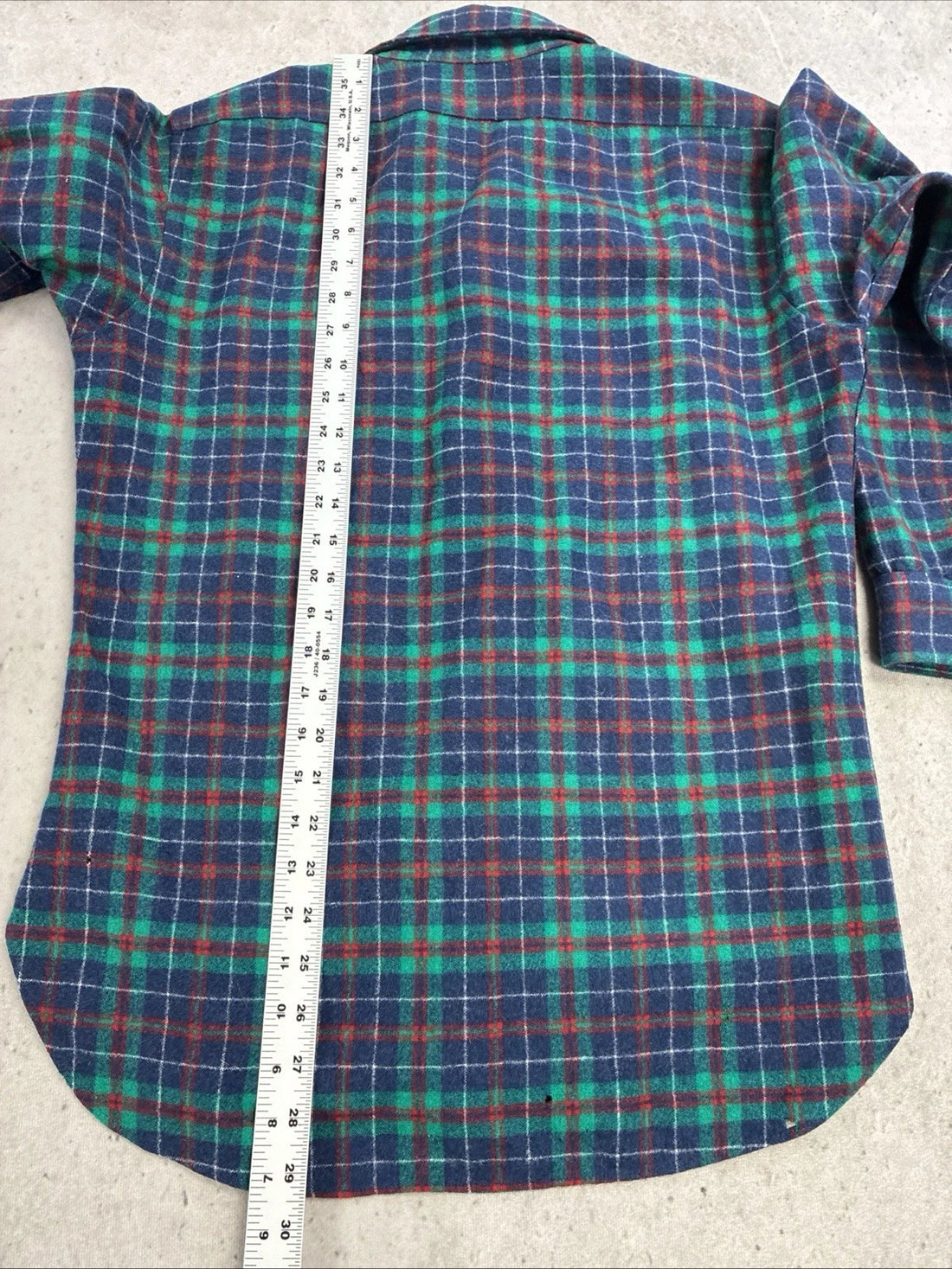Vintage Pendleton Wool Lodge Button Up Shirt Size Medium