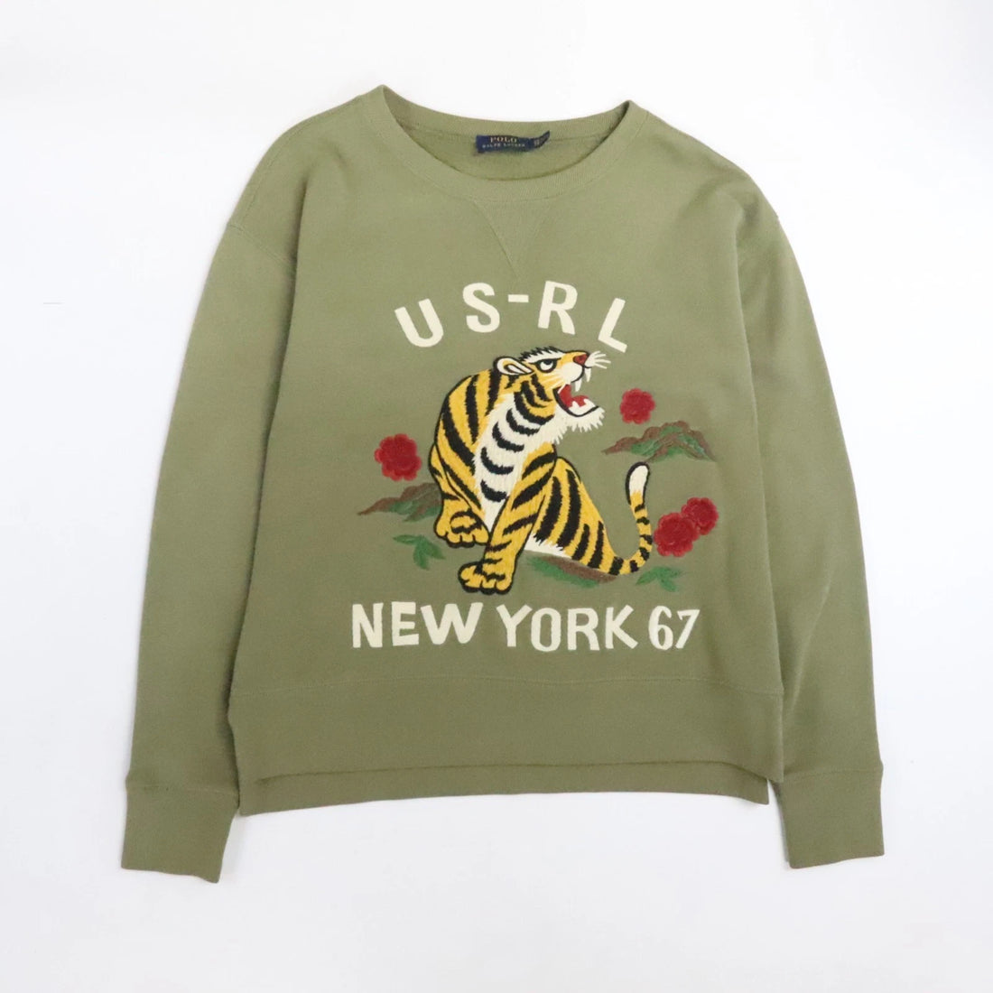 Polo US-RL New York 67 Crewneck Sweatshirt Size XS
