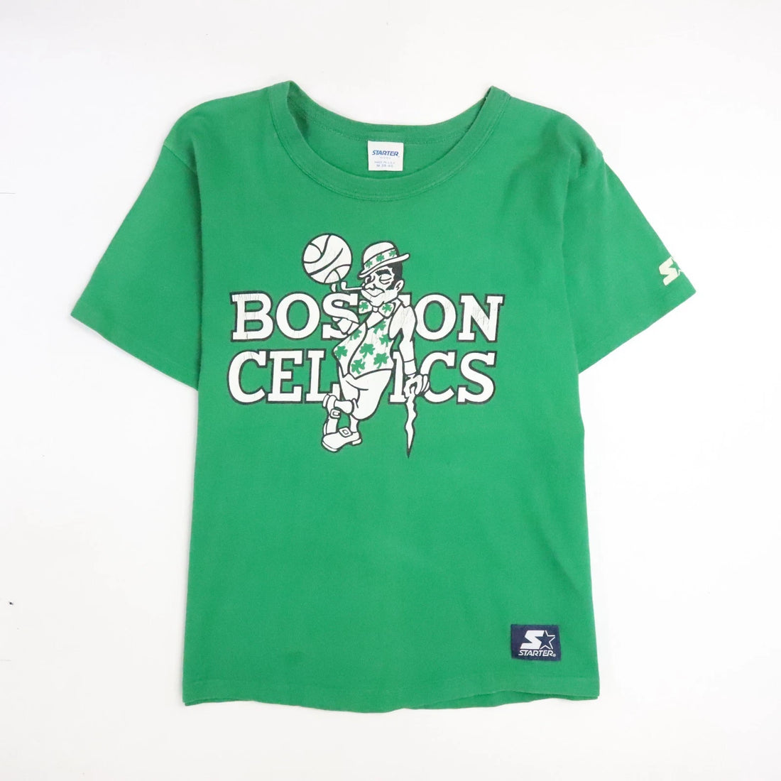 Vintage Boston Celtics Starter T-Shirt Size Medium 80s NBA