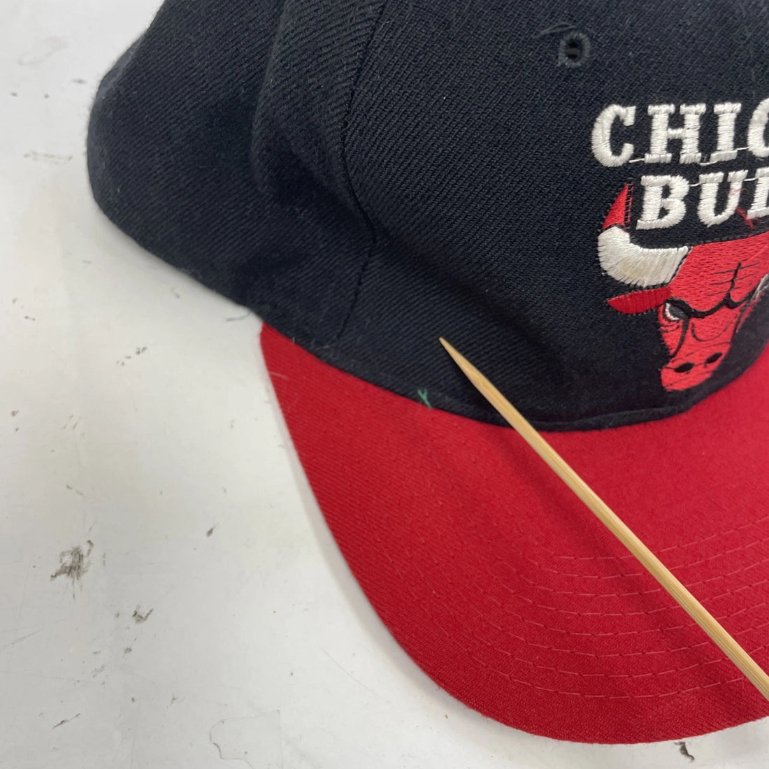 Vintage Chicago Bulls Wool Starter Snapback Hat Cap OSFA 90s NBA