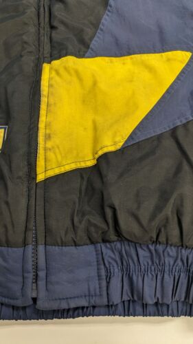 Vintage Michigan Wolverines Shark Tooth Logo Athletic Jacket Size Medium NCAA