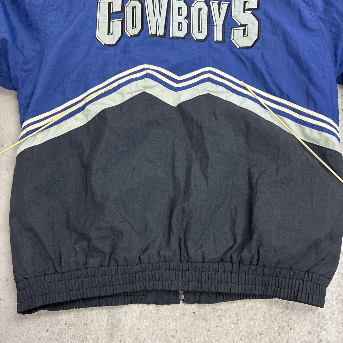 Vintage Dallas Cowboys Logo Athletic Puffer Jacket Size Large NFL