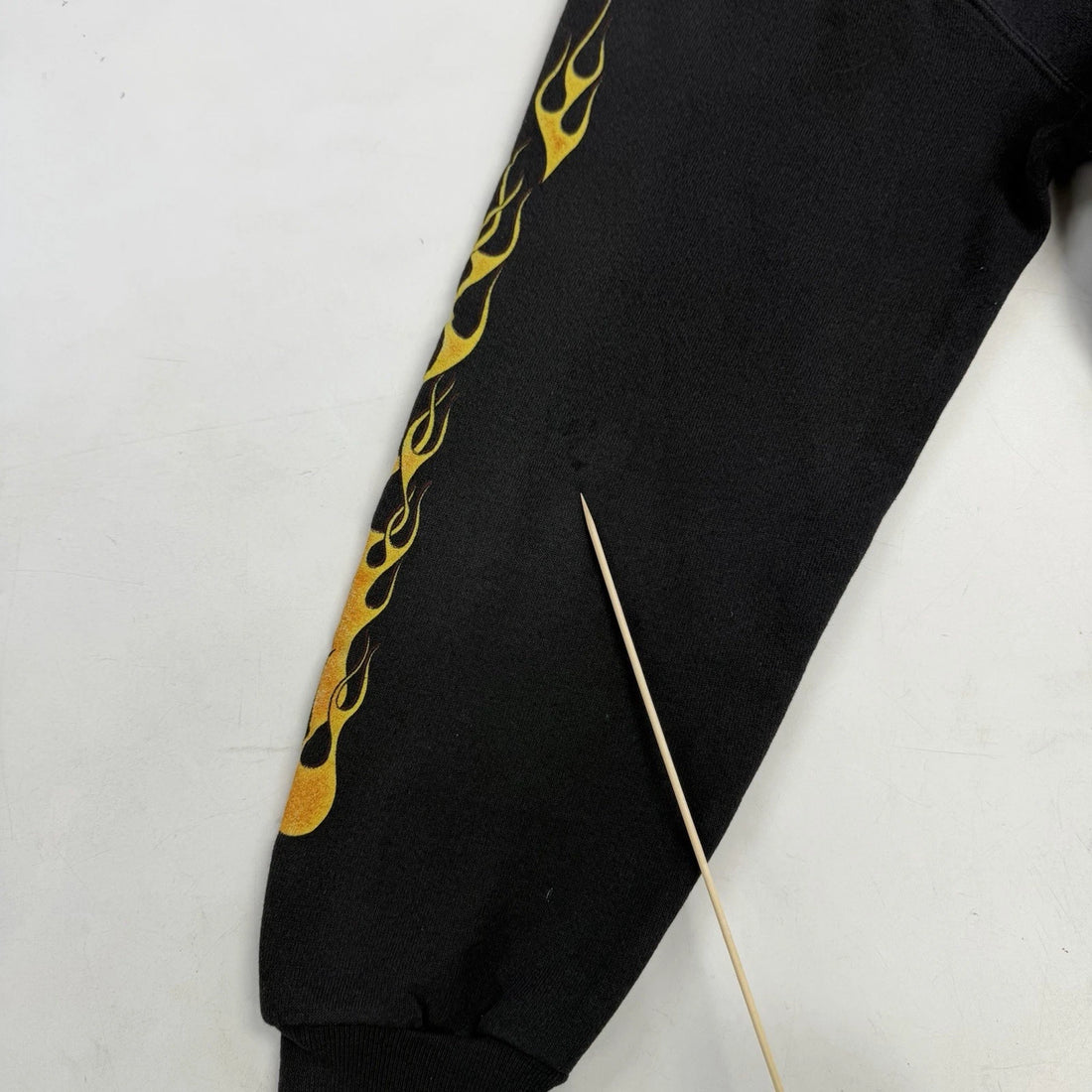 Vintage Harley Davidson Sweatshirt Crewneck Size Medium Flames 90s