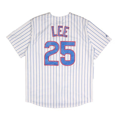 Vintage 90s Chicago Cubs Derrek Lee 25 Majestic Authentic 