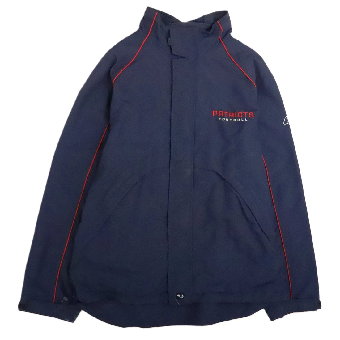 New England Patriots Reebok Windbreaker Light Jacket Size Large NFL