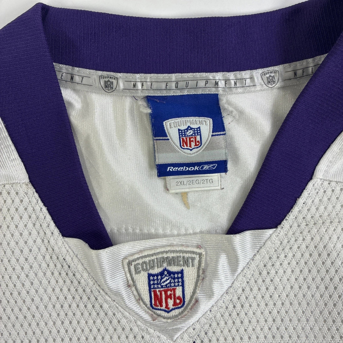 Vintage Minnesota Vikings Brad Johnson Reebok Jersey Size 2XL NFL