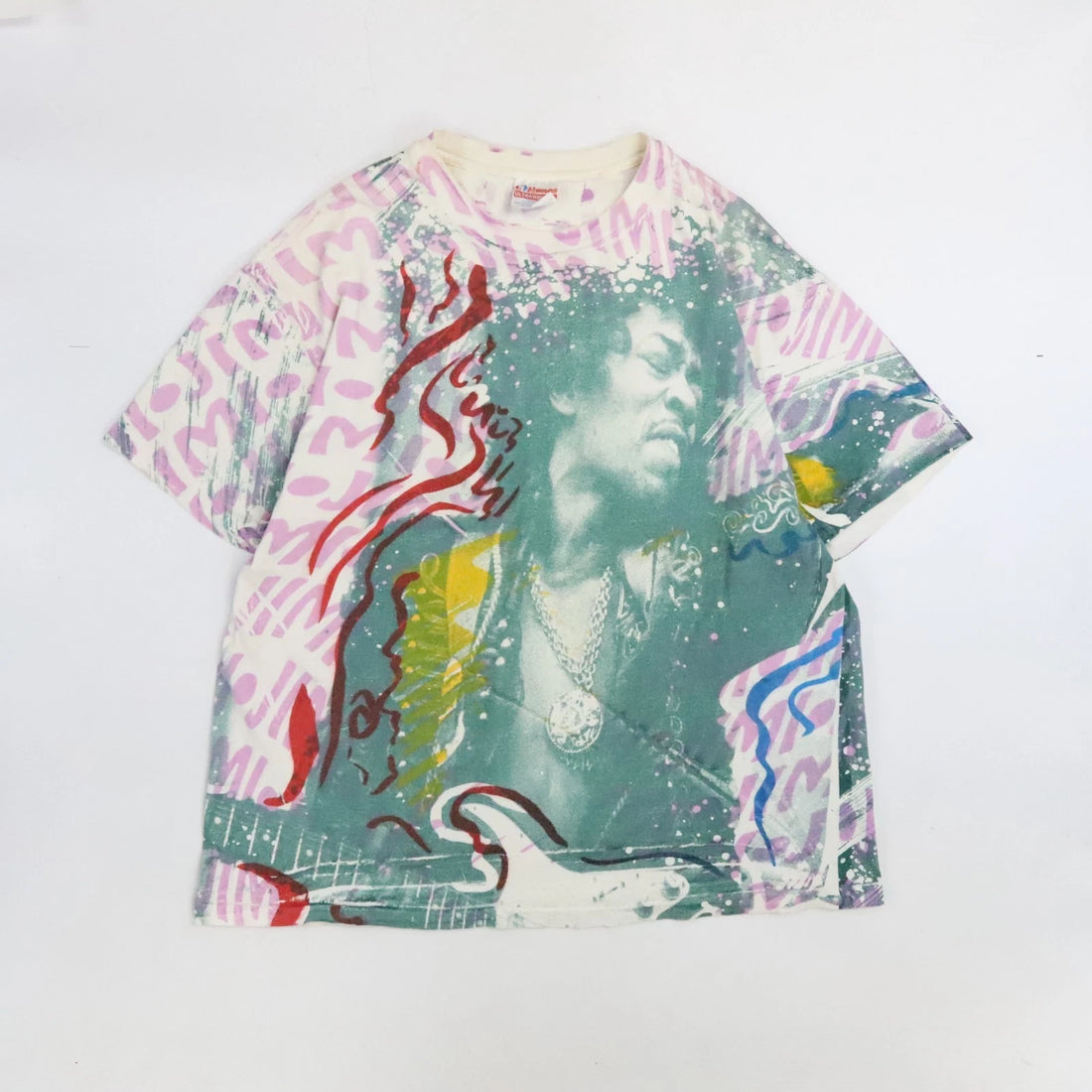 Vintage Jimi Hendrix Music T-Shirt Size XL 90s