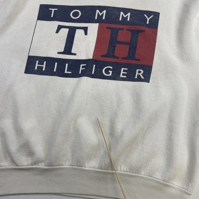 Vintage Tommy Hilfiger Flag Crewneck Sweatshirt Size XL