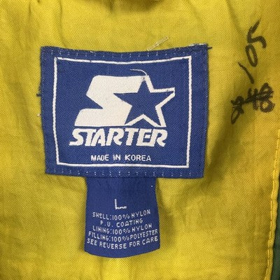 Vintage NDSU Bisons Starter Puffer Jacket Size Large 90s NCAA