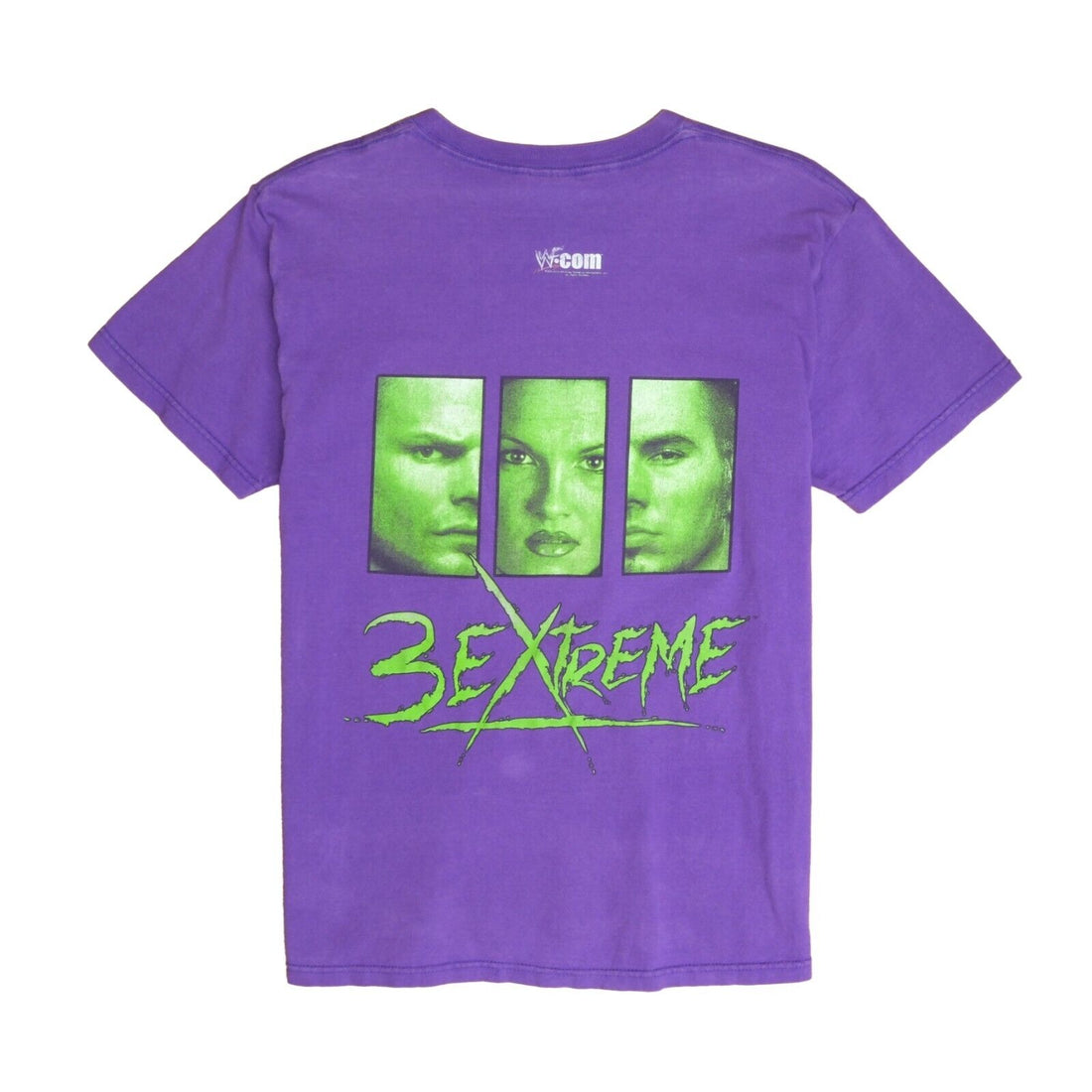 Vintage Team 3-Xtreme Wrestling T-Shirt Size Medium Jeff Matt Hardy Lita WWF