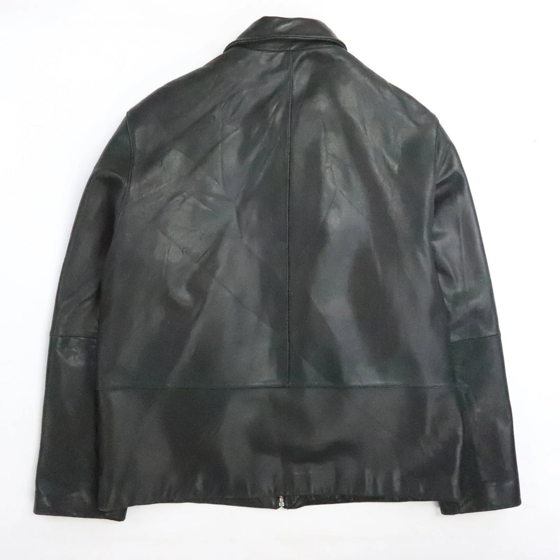 Wilsons Leather Coat Jacket Size Large Black