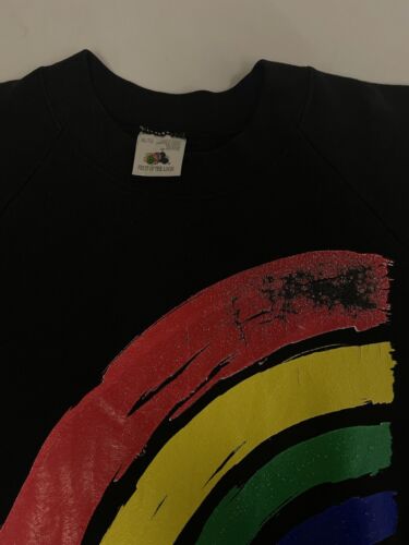 Vintage United Way Rainbow Crewneck Sweatshirt Size XL 90s