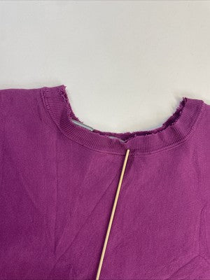 Vintage Champion Reverse Weave Crewneck Sweatshirt Size Large Purple 90s