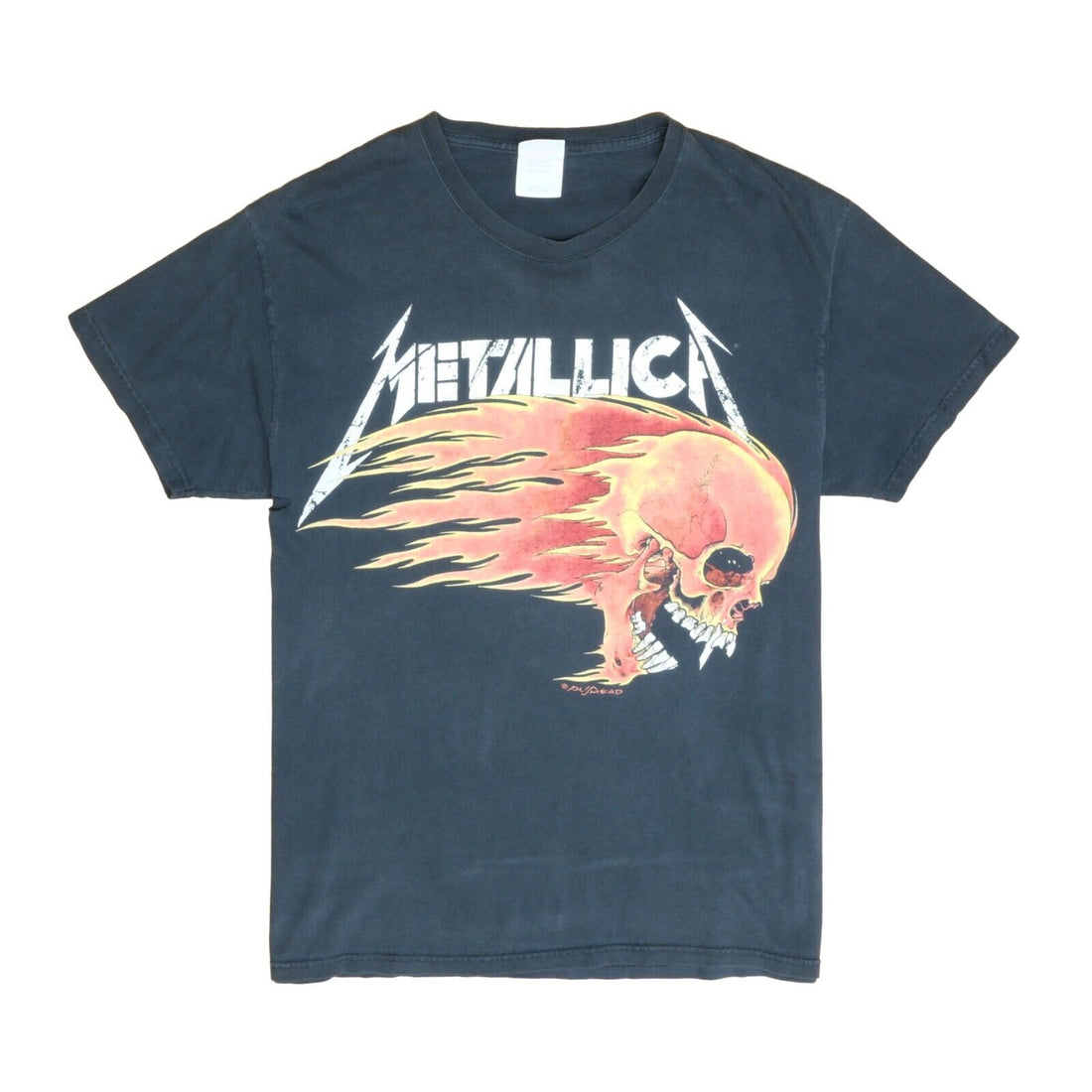 Vintage Metallica Summer Sh*t Tour T-Shirt Size Large Pushead Band Tee