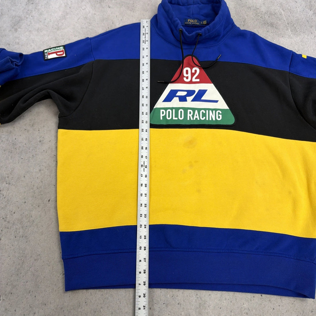 Polo Ralph Lauren Racing 92 Sweatshirt Hoodie Size Large
