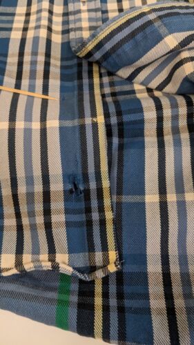 Vintage Polo Ralph Lauren Button Up Shirt Size Large Plaid