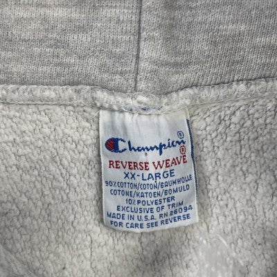 Vintage Brown Champion Reverse Weave Sweatshirt Hoodie Size 2XL 90s