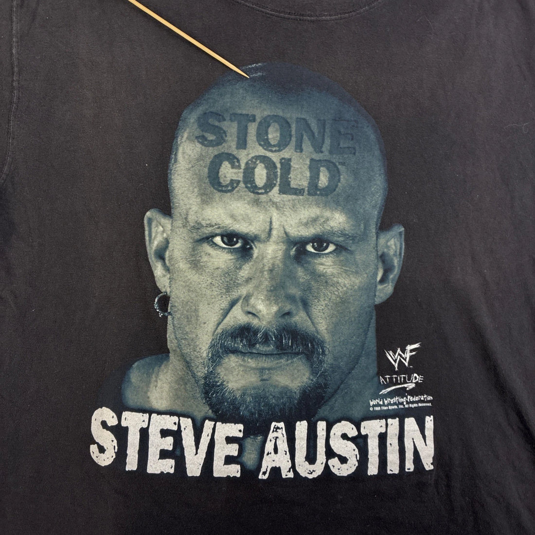 Vintage Stone Cold Attitude Era Wrestling T-Shirt Size Medium 1998 WWF WWE