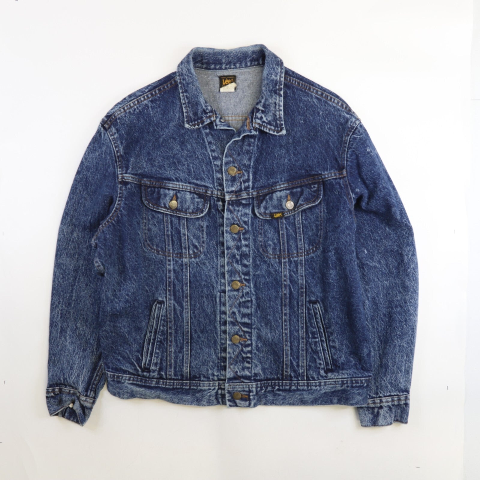 Vintage Levi's Denim Trucker Jacket Size XL 75525-0412 - Etsy