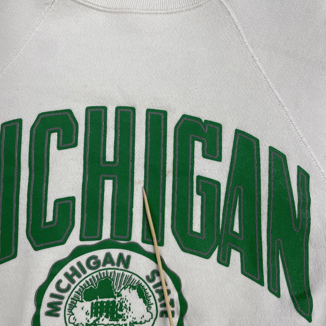 Vintage Michigan State Spartans Crewneck Sweatshirt Size XL 80s 90s NCAA