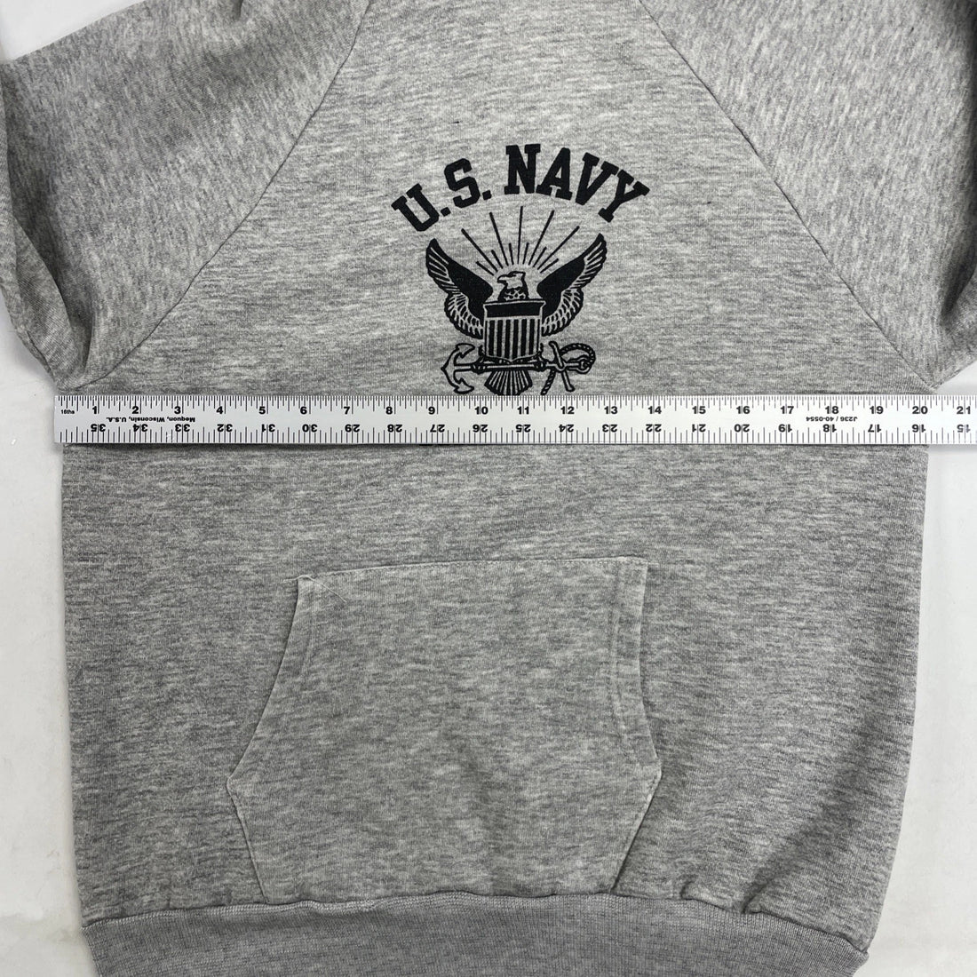 Vintage US Navy San Diego Sweatshirt Hoodie Size Large 80s 90s
