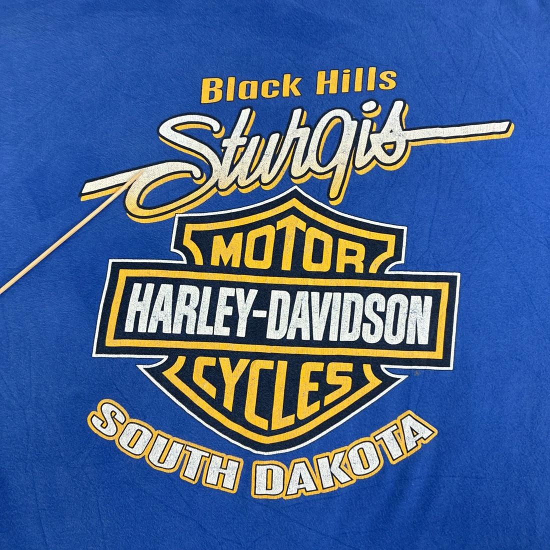 Vintage Harley Davidson Motorcycles Sturgis Black Hills Rally T-Shirt Large 1995