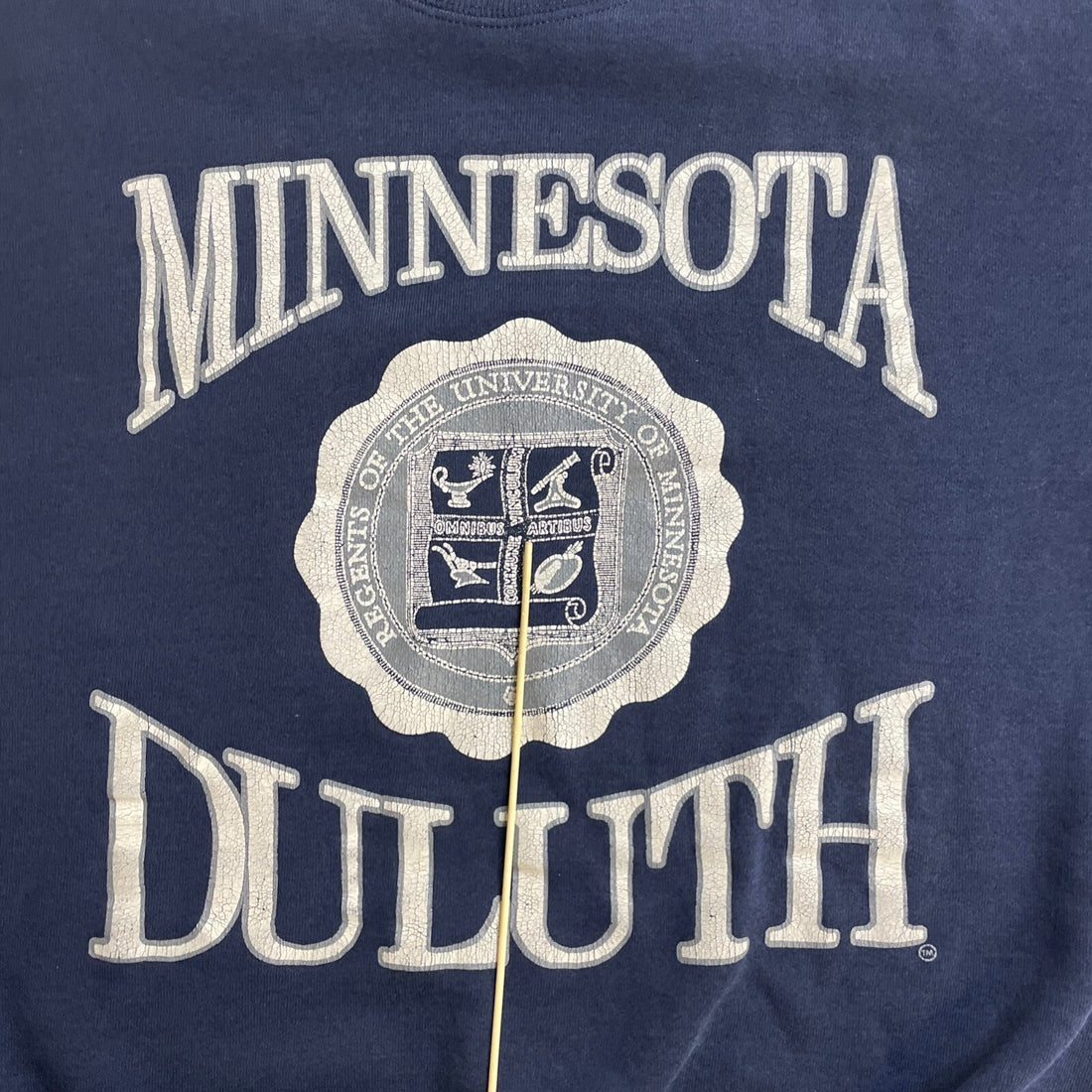 Vintage Minnesota Duluth Collegiate Crest Crewneck Sweatshirt Size Large