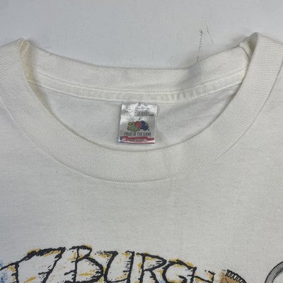 Vintage Pittsburgh Steelers Super Bowl XXX Caricature T-Shirt Size XL 90s NFL