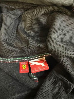 Ferrari Full Zip Sweatshirt Hoodie Size Medium