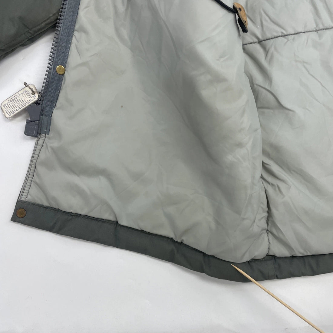 Vintage Woolrich Parka Coat Jacket Size Large Gray