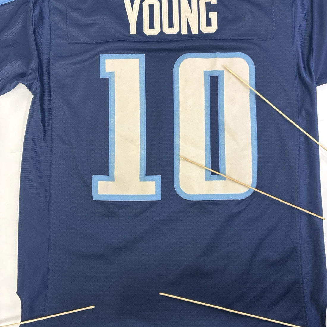 Vintage Tennessee Titans Vince Young Reebok Jersey Size Large NFL