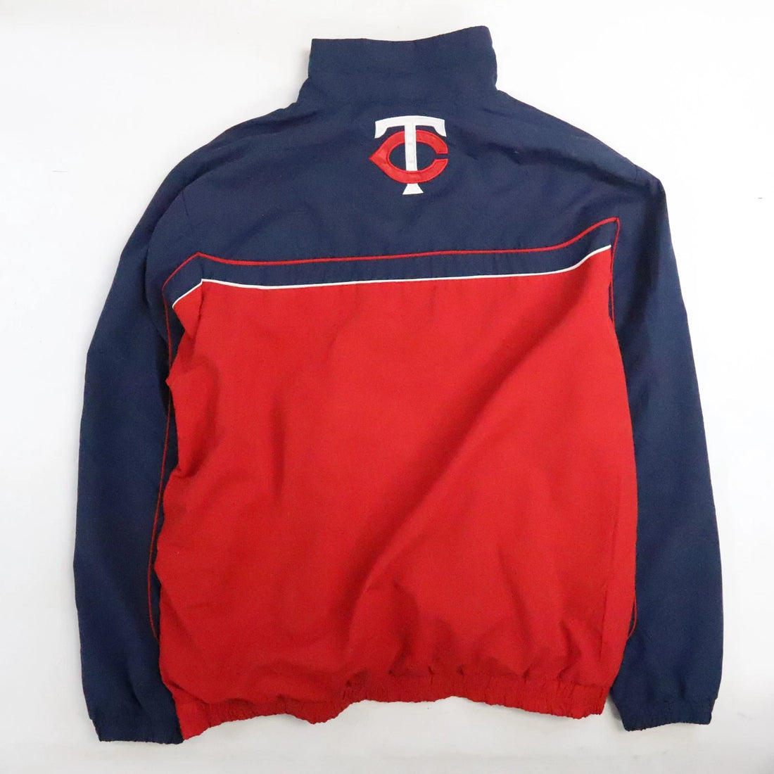 Minnesota Twins 1/4 Zip Pullover Windbreaker Light Jacket Size XL MLB