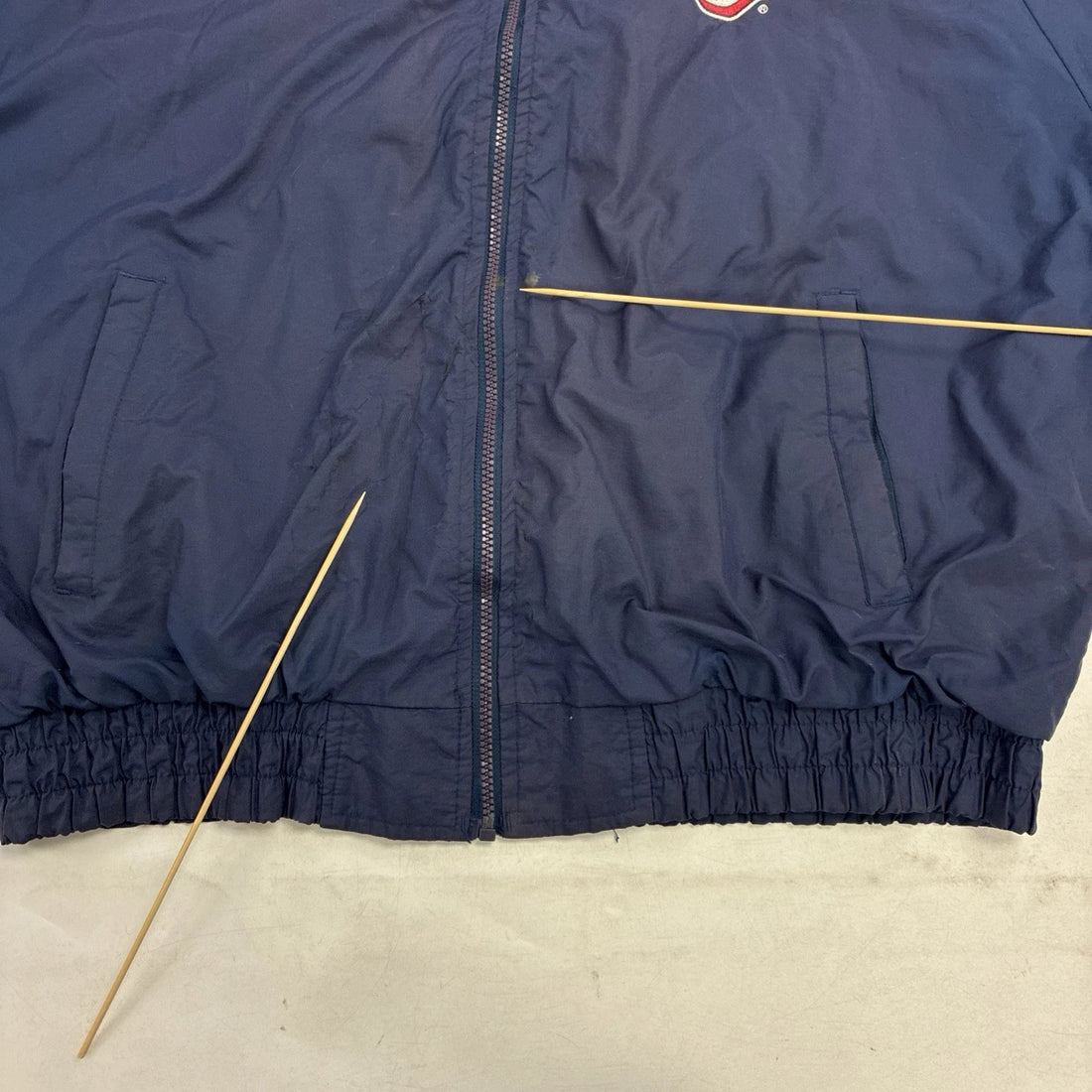 Vintage Cleveland Indians Windbreaker Jacket Size XL MLB