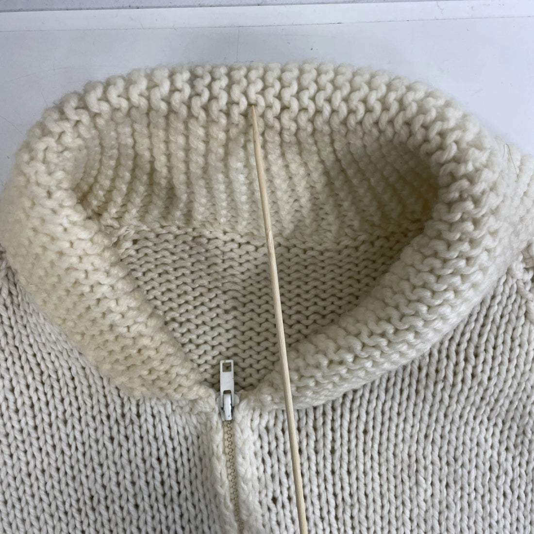 Vintage Duck Wool Knit Cowichan Sweater Size XL