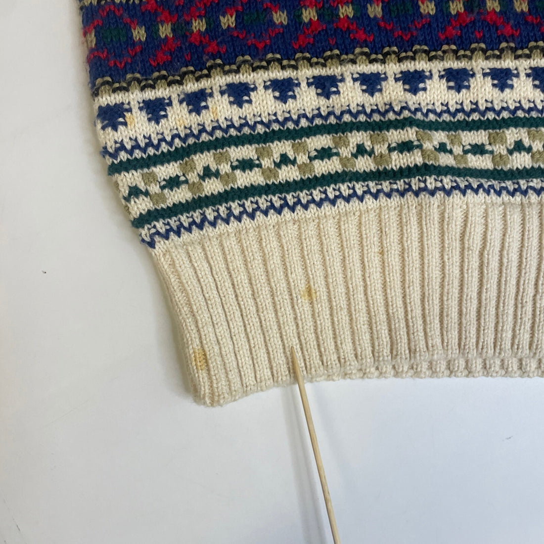 Vintage Peconic Bay Traders Crewneck Sweater Size Large Fair Isle