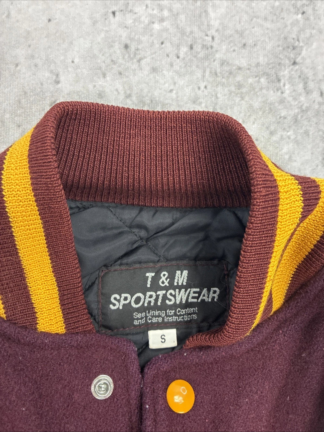 Vintage Dexter Dreadnaughts Soccer Leather Wool Varsity Letterman Jacket Small