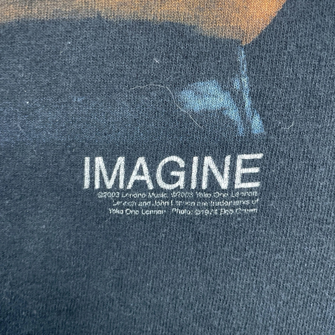 John Lennon Imagine Give Peace A Chance Winterland T-Shirt Size Small