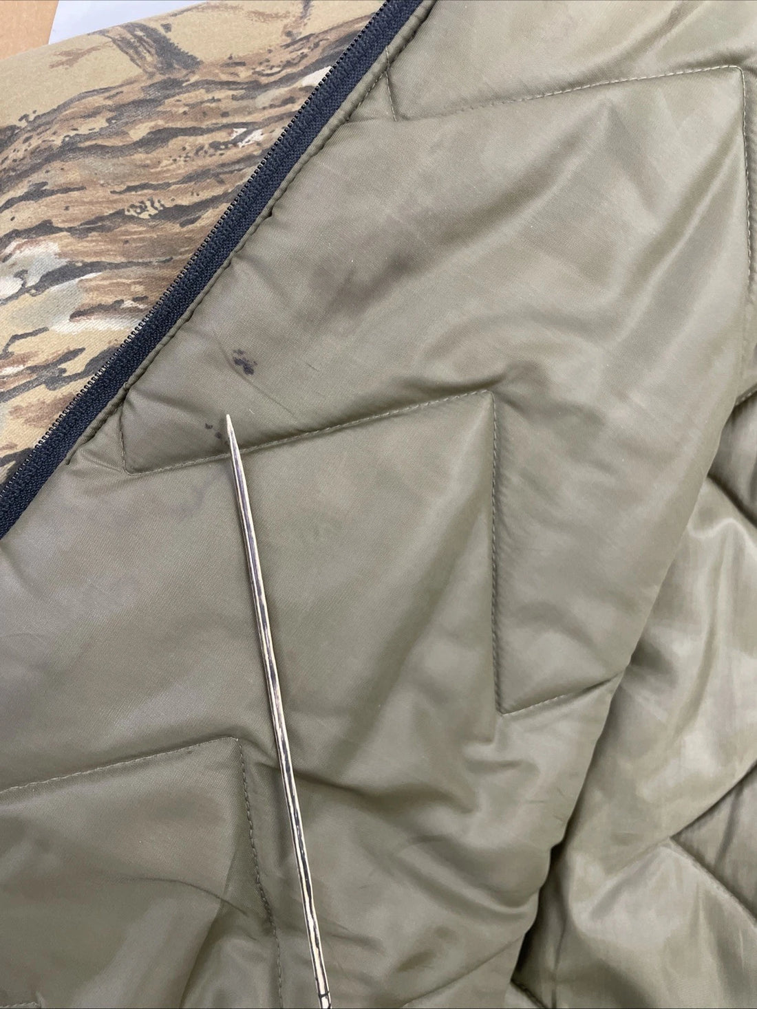 Vintage Walls Blizzard-Pruf Realtree Camo Hunting Jacket Size Large Tall