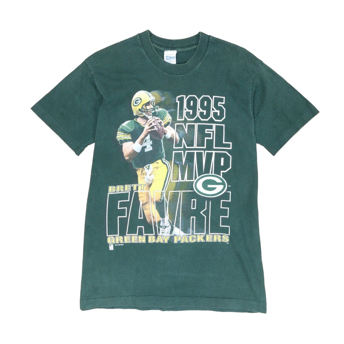 Vintage Green Bay Packers Brett Favre MVP Salem T-Shirt Size Medium 19 –  Throwback Vault