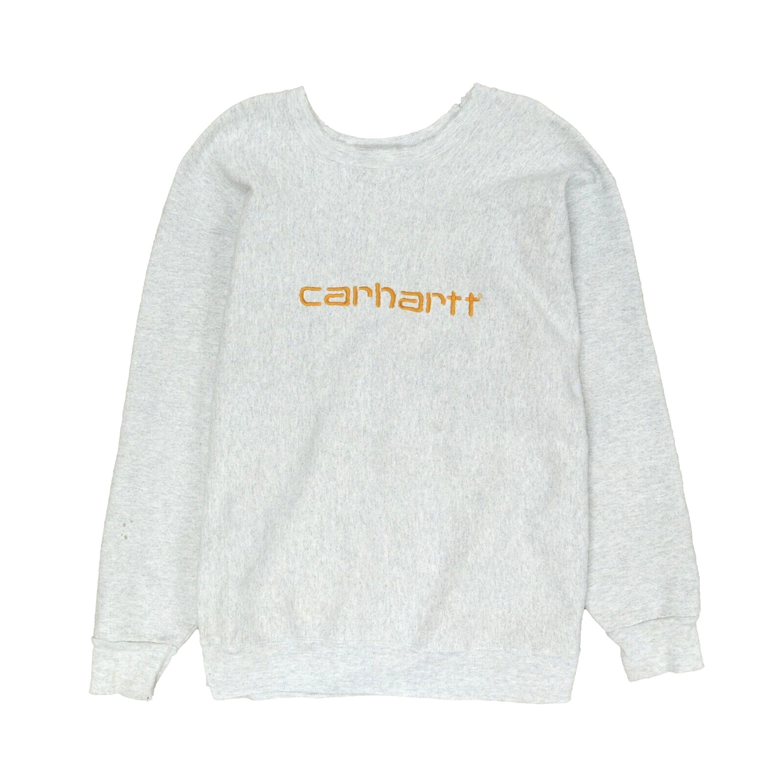 Vintage Carhartt Sweatshirt Crewneck Size XL Gray Spell Out