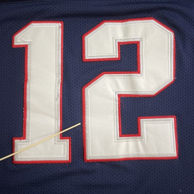 New England Patriots Tom Brady Authentic Reebok Jersey Size 54 NFL