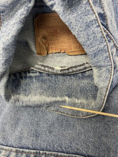 Vintage Levi Strauss & Co Trucker Denim Jacket Size 44 75506