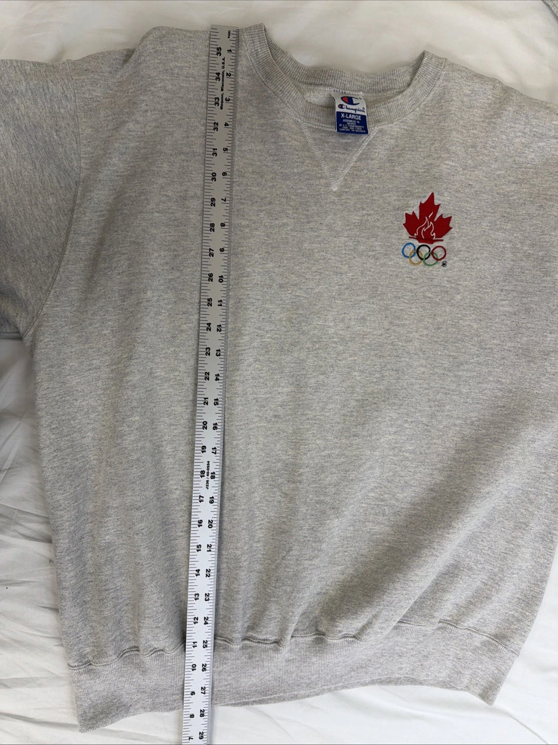 Vintage Olympics Champion Crewneck Sweatshirt Size XL 90s