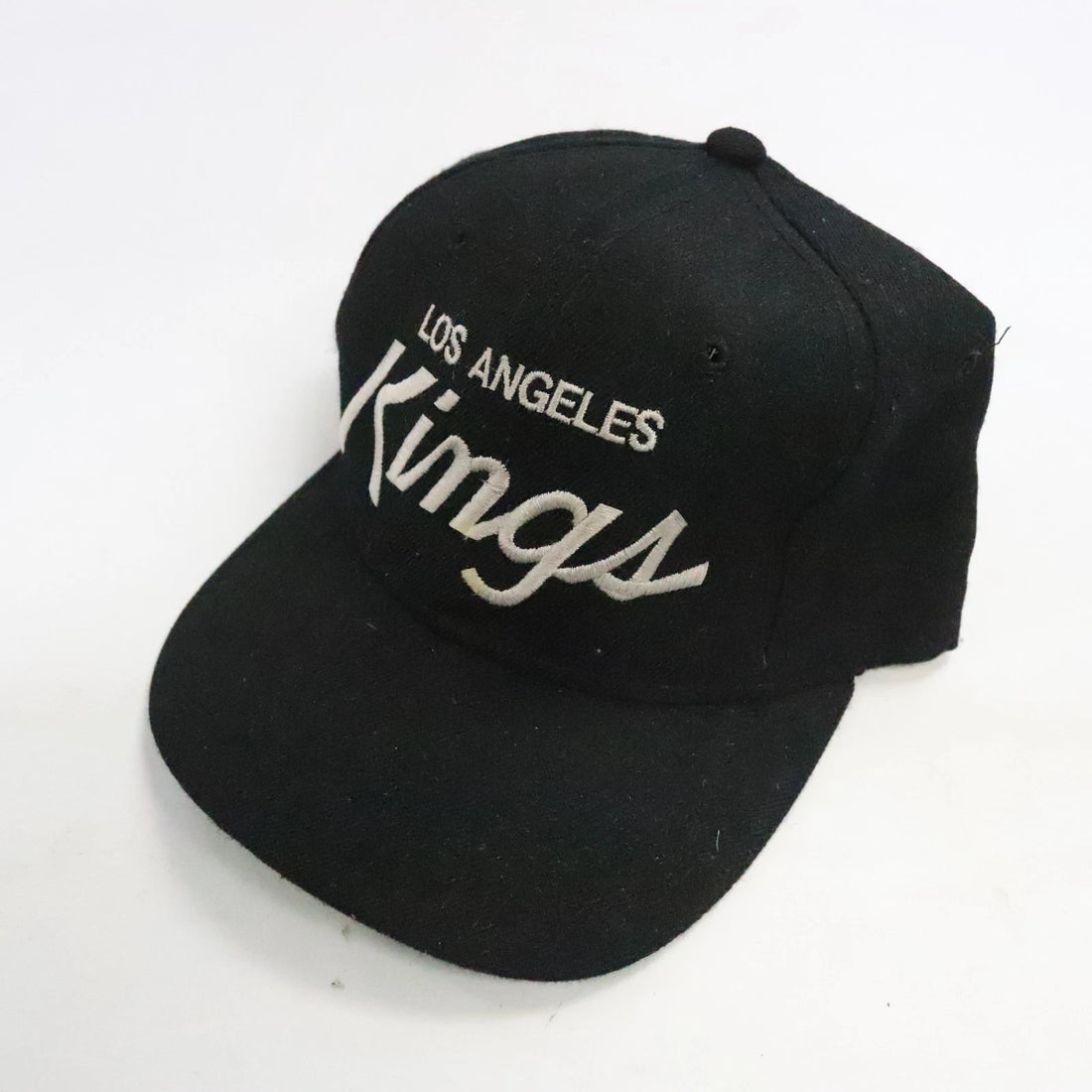 Vintage Los Angeles Kings Script Sports Specialties Wool Snapback Hat OSFA NHL