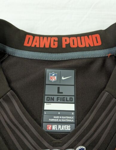 New Nike Baker Mayfield Cleveland Browns Dawg Pound Game Jersey