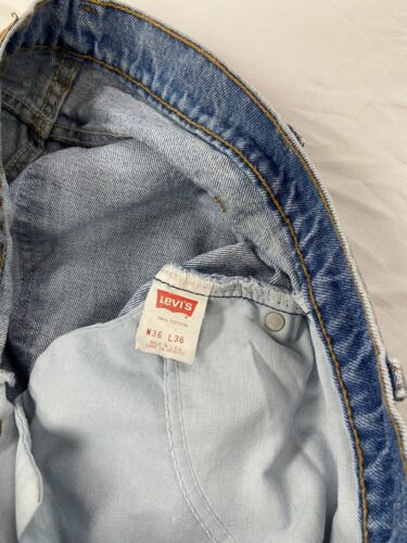 Vintage Levi Strauss & Co 505 Denim Jeans Size 34 X 32 Blue