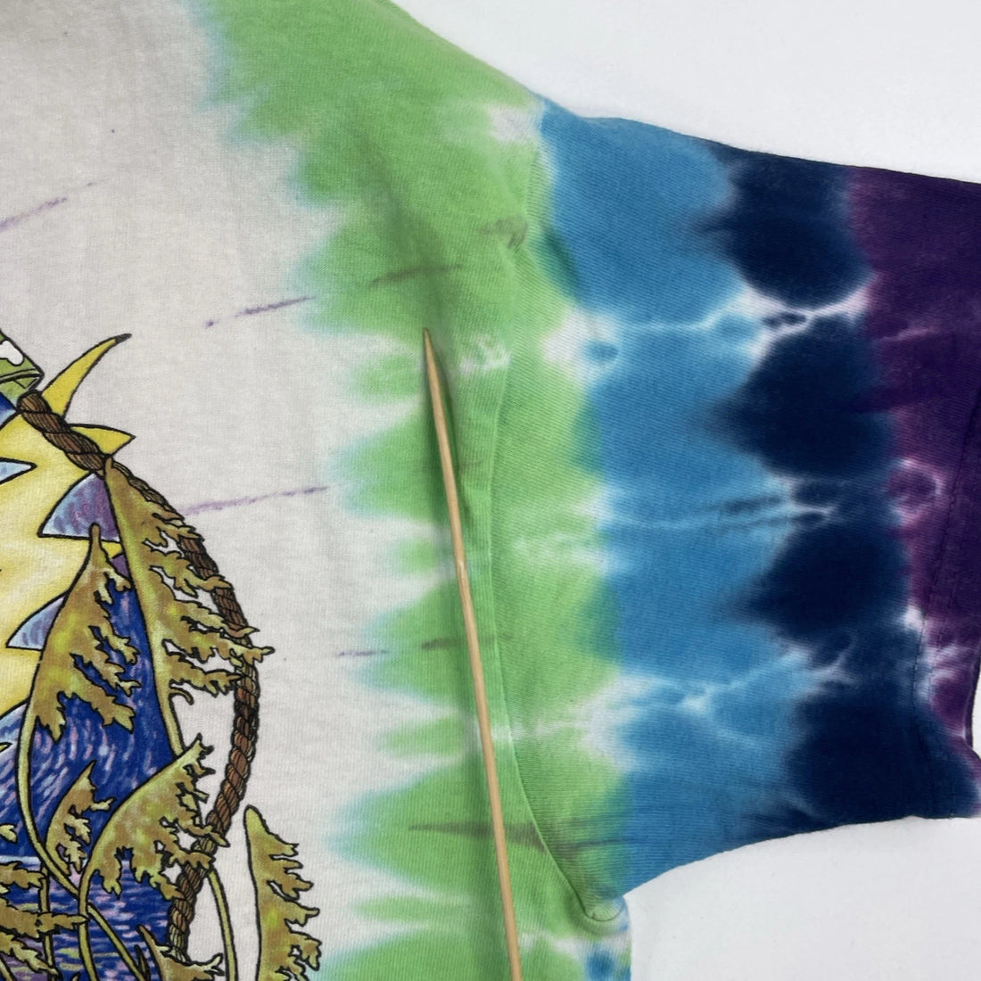 Vintage Lighthouse Grateful Dead Tie Dye T-Shirt Size Large 2000