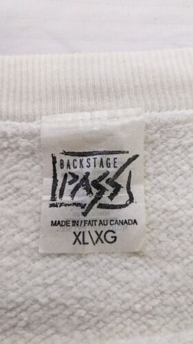 Vintage The Doors Jim Morrison Backstage Pass Sweatshirt Crewneck Size XL 90s